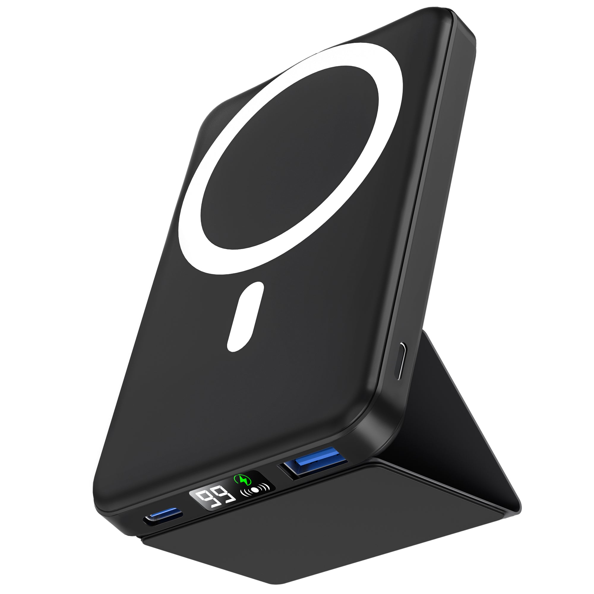 Podoru For Mag safe Battery Pack Magnetic Foldable 10000mAh Wireless Podoru For Mag safe Battery Pack Magnetic Foldable 10000mAh Wireless
